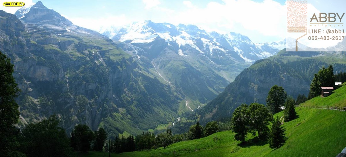 ภาพวิวธรรมชาติที่ราบสูงของสวิตเซอร์แลนด์