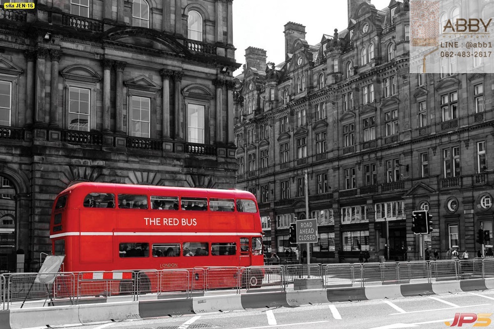 วอลเปเปอร์ภาพรถบัสสีแดงวิ่งในกรุงลอนดอน